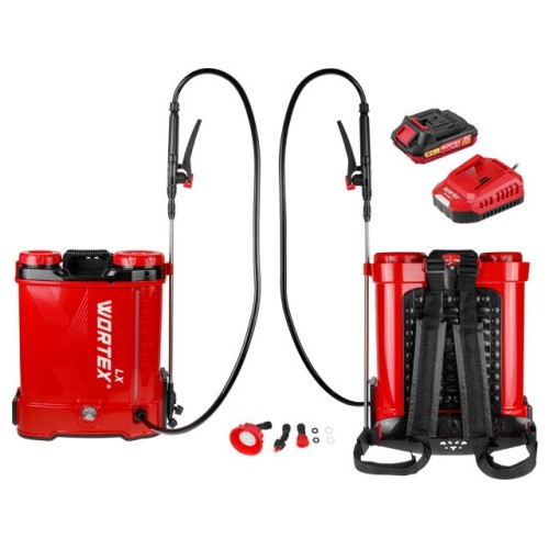 Аккум. опрыскиватель WORTEX LX KS 1220-1 Li ALL1 XLT SET 18В, 12 л, 2 Ач акб