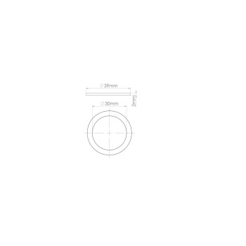 Уплотнительное кольцо плоское, 32 мм (уп. 5шт.), AV Engineering