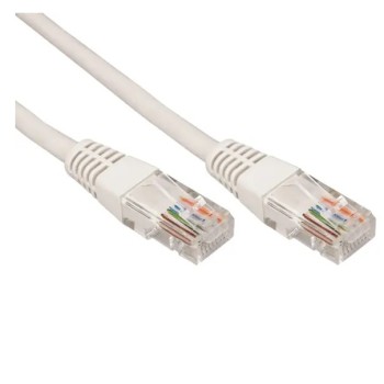 Пaтч-корд 10м U/UTP, CAT 5e, RJ45-RJ45, PVC серый REXANT
