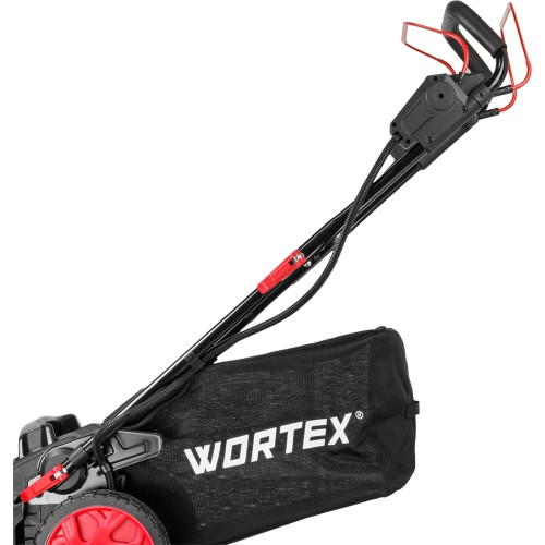 Газонокосилка аккум. WORTEX CLM 4536-4 в кор. XLT SET БЕСЩЁТ.ДВИГ., САМОХОД., 18В+18В, 2х6Ач акб