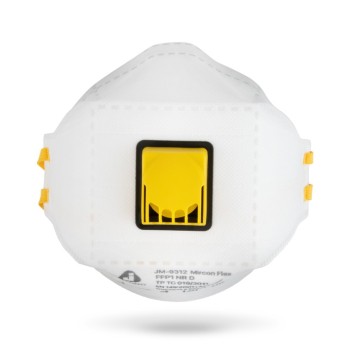 Респиратор JETA SAFETY JM-9312 складн. с клап. FFP1 (до 4 ПДК) (индивид. уп.)