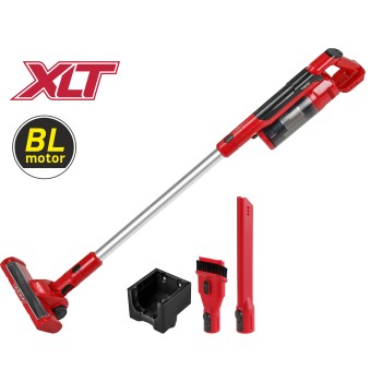 Аккум. пылесос WORTEX CVC 1825 в кор. ALL1 XLT SOLO БЕСЩЕТ.,  18 В, строительный, вертикальный