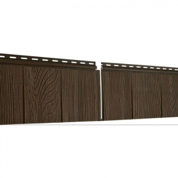 Сайдинг Хокла S-Lock Щепа каштановая