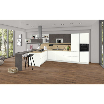 Ламинат EGGER Pro Classic 32кл 8мм 4-v EPL075 Дуб Даннингтон темный