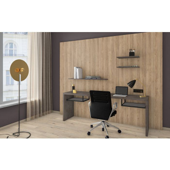 Ламинат EGGER Pro Classic 33кл 12мм 4-v EPL015 Дуб Вэлли дымчатый