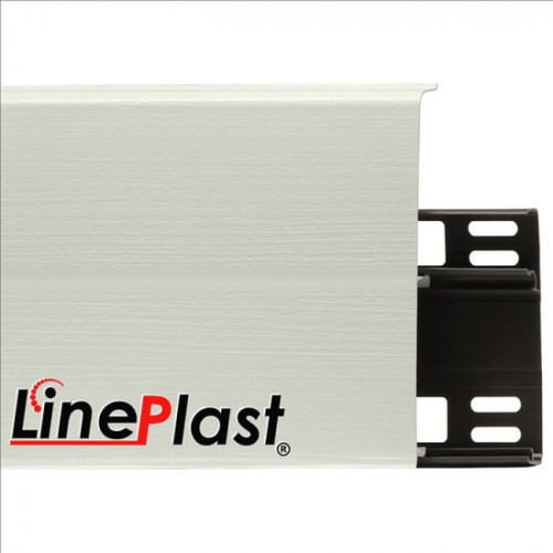 Плинтус LinePlast 100 мм Белый глянец LB002