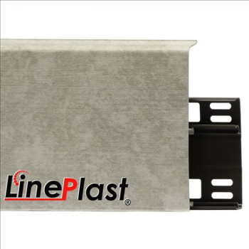 Плинтус LinePlast 100 мм Бетон светлый LB016
