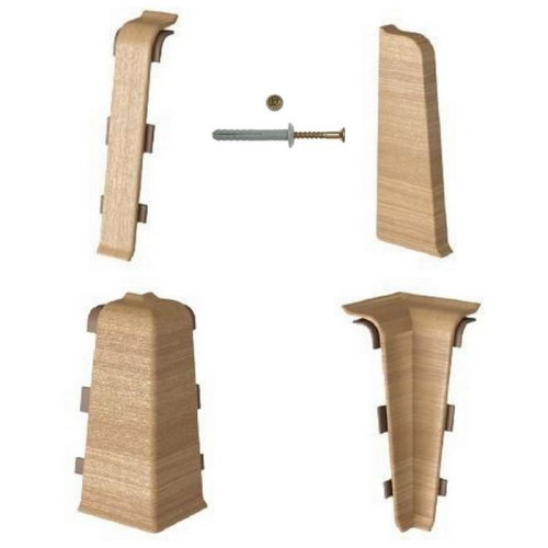 Плинтус напольный ПВХ Arbiton Indo Дуб онтарио 19