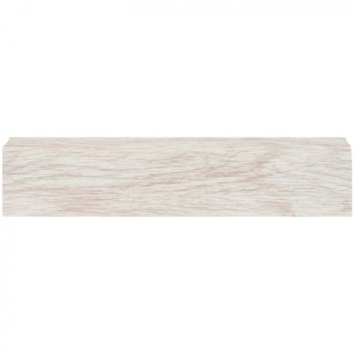 Плинтус напольный ПВХ DecorPlast Бальза светло-серая LL006