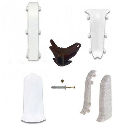 Плинтус напольный ПВХ DecorPlast Фраке LL029