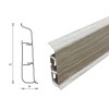 Плинтус напольный ПВХ DecorPlast Граб темный LL023