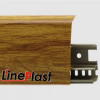 Плинтус напольный ПВХ LinePlast 85 мм Афромозия LS015