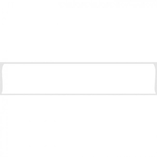 Плинтус напольный ПВХ LinePlast 58 мм Белый L045