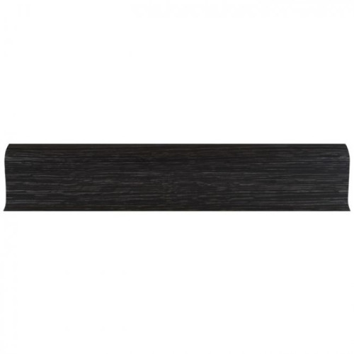 Плинтус напольный ПВХ LinePlast 58 мм Венге темный L025