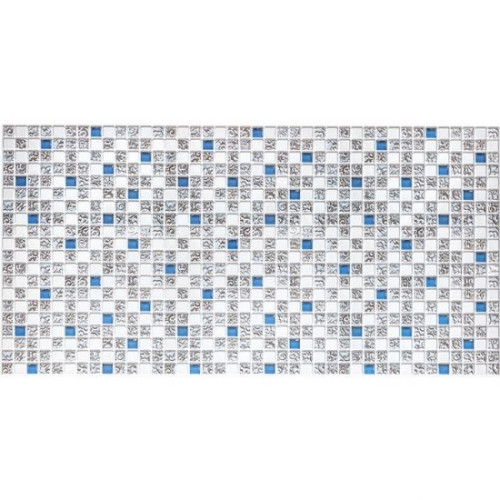 Панели ПВХ Артдекарт Мозайка Коллаж голубой