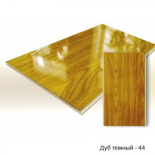 Панели ПВХ Dekostar Стандарт Дуб темный 44 3000мм