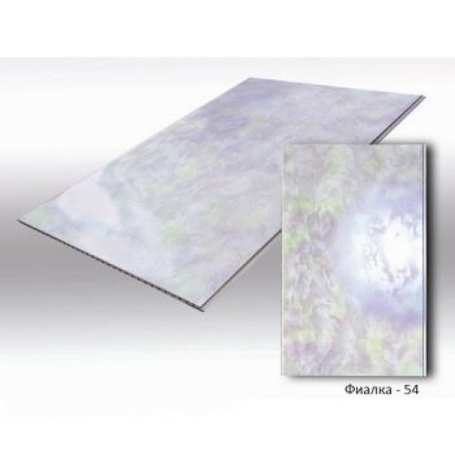 Панели ПВХ Dekostar Стандарт Фиалка 54