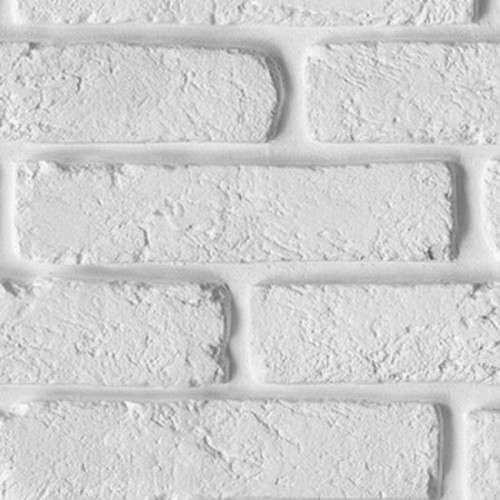 Панели ПВХ Dekostar Стандарт Кирпич белый 347 2500мм