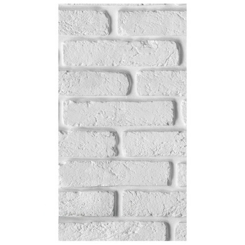 Панели ПВХ Dekostar Стандарт Кирпич белый 347 2500мм