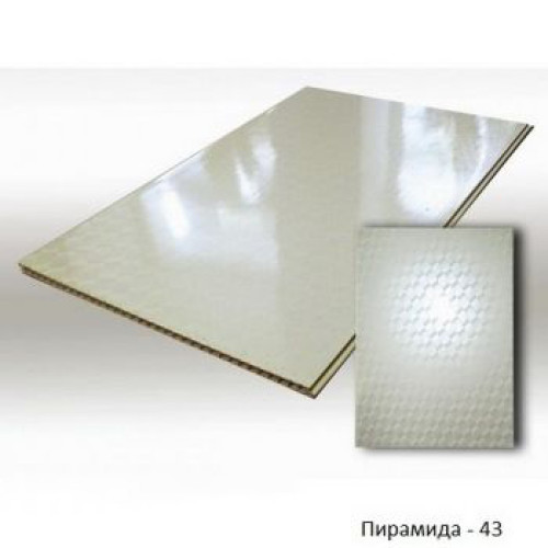 Панели ПВХ Dekostar Стандарт Пирамида 43 2500мм