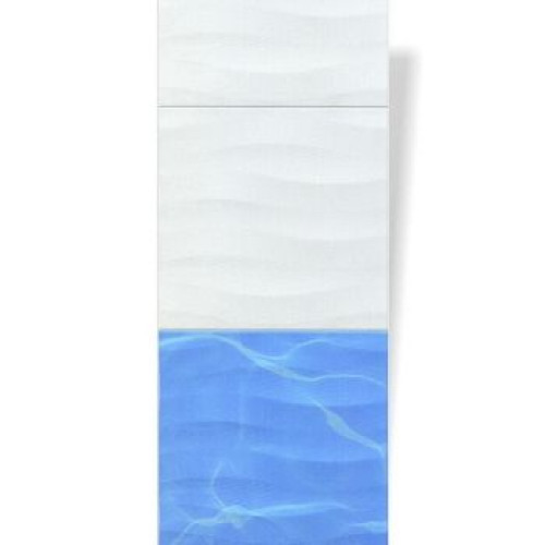 Панели ПВХ Кронапласт Unique Дельфины фон