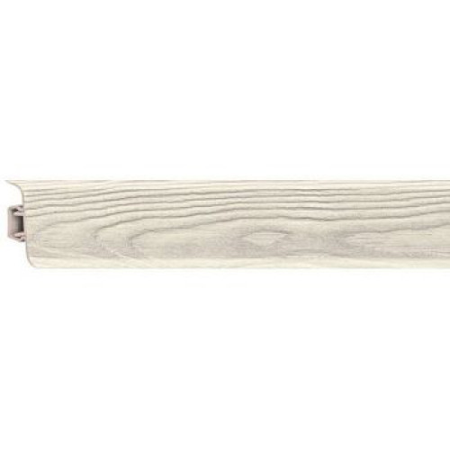 Плинтус напольный ПВХ Rico Leo 173 Дуб беленый