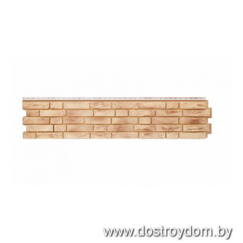 Сайдинг цокольный Grand Line Я-фасад Демидовский кирпич песок