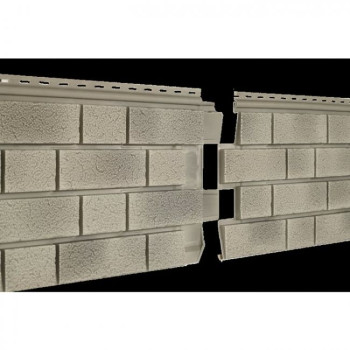 Сайдинг Стоун-хаус Клинкер S-Lock Балтик холодный цемент