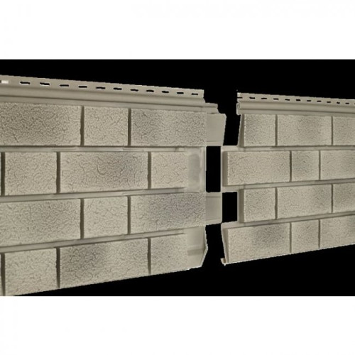 Сайдинг Стоун-хаус Клинкер S-Lock Балтик холодный цемент