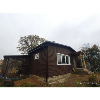 Сайдинг Timberblock Дуб Мореный