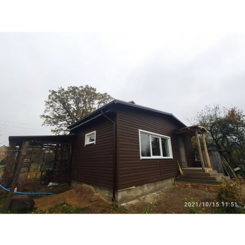 Сайдинг Timberblock Дуб Мореный