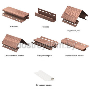 Сайдинг Timberblock Дуб Мореный