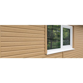 Сайдинг Timberblock Кедр Янтарный