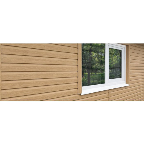 Сайдинг Timberblock Кедр Янтарный