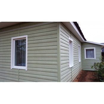 Сайдинг Timberblock Ясень Прованс зеленый