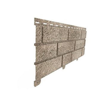 Сайдинг Ю-пласт Стоун-Хаус Кирпич бежевый