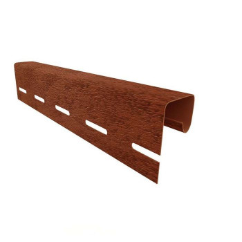 Сайдинг Ю-пласт Стоун-Хаус Кирпич красный