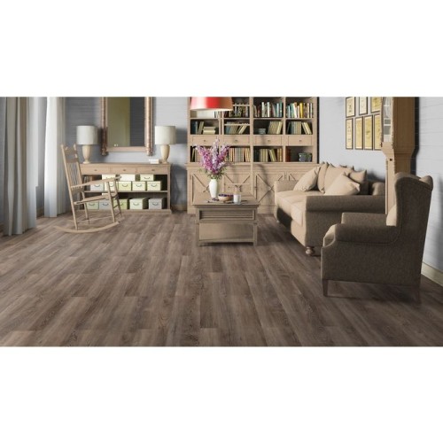 Виниловый пол Tarkett SPC Prime Click Clay Brown