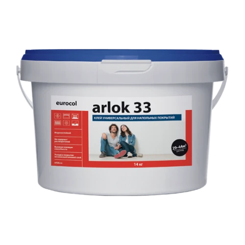 33 (14кг)_Клей водно-дисперсионный Arlok