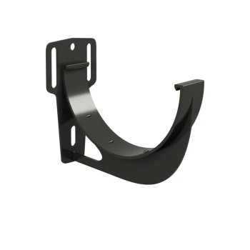 Кронштейн желоба slider ПВХ Grand Line чёрный (RAL 9005)