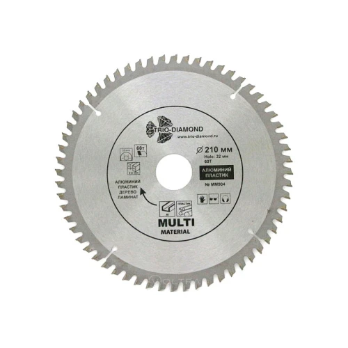 Диск пильный 210х30/32 мм 60 зуб. универсальный  Multi Material