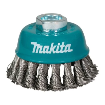 Щетка д/шлиф.маш. проволочная чашечная 75 мм MAKITA