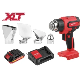 Аккум. термовоздуходувка WORTEX CHG 5518 ALL1 XLT SET 18 В, 1 скор., 300-550 °C
