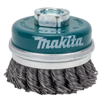 Щетка д/шлиф.маш. проволочная чашечная 100 мм MAKITA