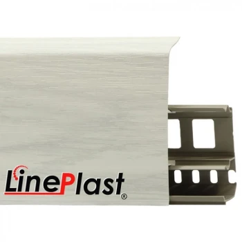 Плинтус напольный ПВХ LinePlast 85 мм Груша светлая LS011